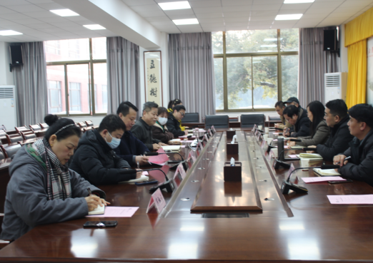 黄冈师范学院党委常委余晚霞一行来校调研考察资产经营管理工作